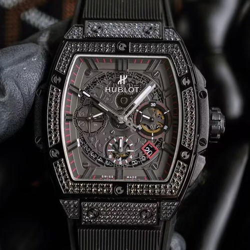 [품절] HUBLOT SPIRIT OF BIG BANG TITANIUM CERAMIC 위블로 스피릿 오브 빅뱅 티타늄 세라믹 42MM