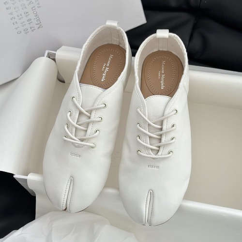 Maison Margiela MM6 메종 마르지엘라 타비 레이스업 슈즈 화이