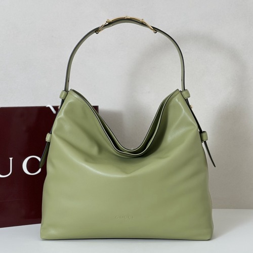 Gucci 구찌 1955 홀스빗 베아트릭스 라지 토트백 850926 그린 소프트 스무드 레더 40cm