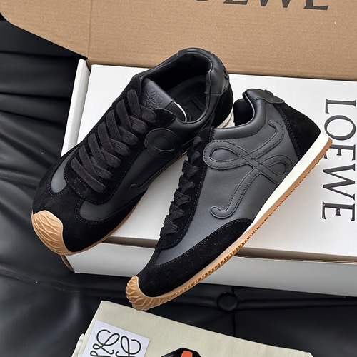 LOEWE Ballet Runner 2.0 Sneakers 로에베 발레 러너 2.0 러너 스니커즈 블랙 굽높 2cm