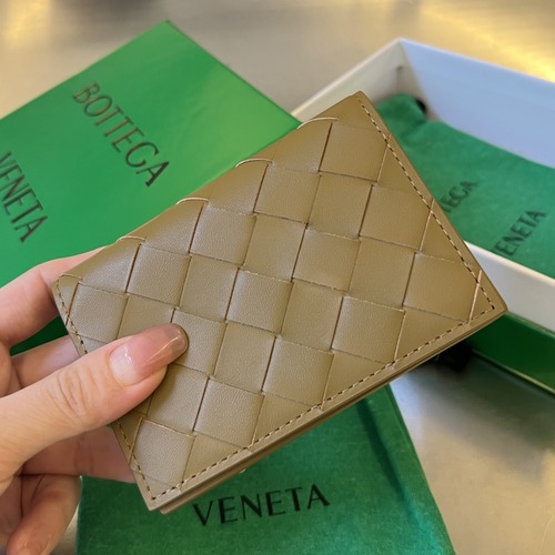 Bottega Veneta Intrecciato Business Card Case 보테가 베네타 인트레치아토 비즈니스 카드 케이스 (740282VCPQ33724) 베이지 11cm