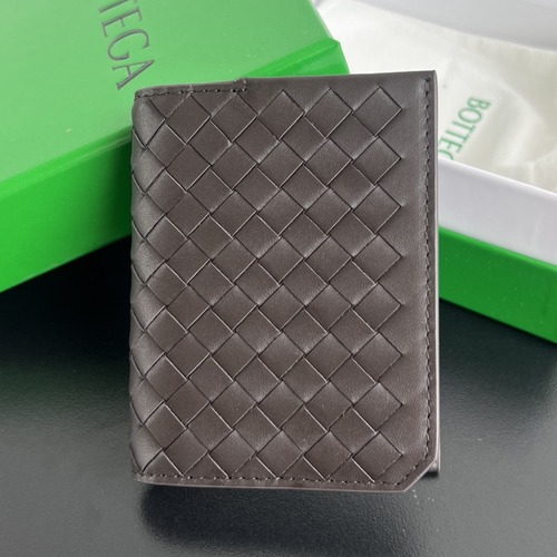 Bottega Veneta Intrecciato 보테가 베네타 인트레치아토 피콜로 플랩 카드 케이스 796964V4LQ11000 다크브라운 10cm