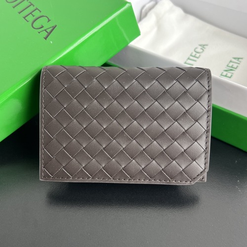Bottega Veneta Intrecciato 보테가 베네타 인트레치아토 비즈니스 카드 케이스 814657V63U48803 다크브라운 11cm