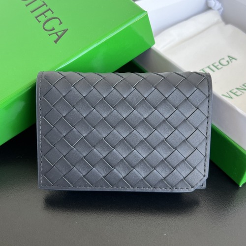 Bottega Veneta Intrecciato 보테가 베네타 인트레치아토 비즈니스 카드 케이스 814657V63U48803 그라파이트 11cm