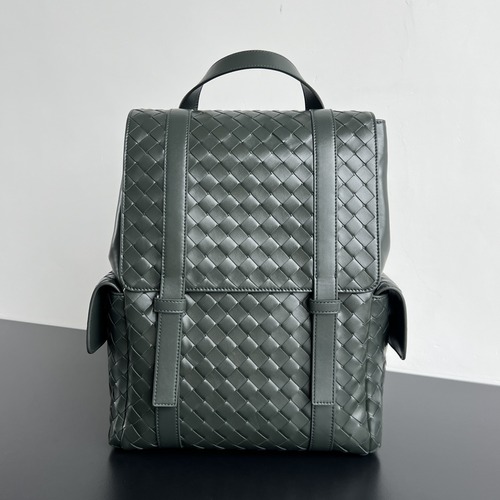 Bottega Veneta Intrecciato Backpack 보테가 베네타 인트레치아토 백팩 블루그레이 46cm