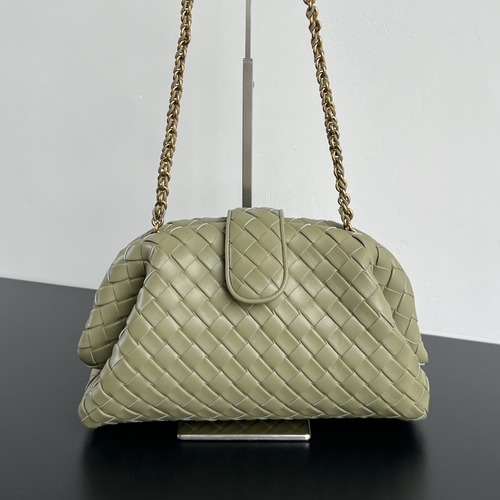 Bottega Veneta Lauren Clutch 보테가 베네타 로렌 클러치 체인백 라이트올리브 31.5cm