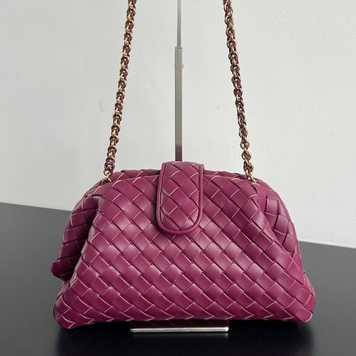 Bottega Veneta Lauren Clutch 보테가 베네타 로렌 클러치 체인백 라이트올리브 마젠타핑크 31.5cm