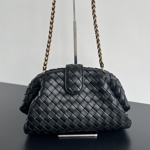 Bottega Veneta Lauren Clutch 보테가 베네타 로렌 클러치 체인백 라이트올리브 블랙 31.5cm