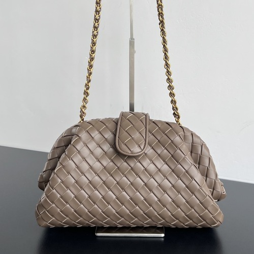 Bottega Veneta Lauren Clutch 보테가 베네타 로렌 클러치 체인백 그레이지 브라운 31.5cm