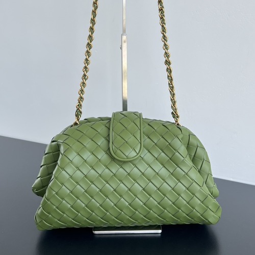 Bottega Veneta Lauren Clutch 보테가 베네타 로렌 클러치 체인백 그린 31.5cm