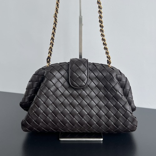 Bottega Veneta Lauren Clutch 보테가 베네타 로렌 클러치 체인백 다크브라운 31.5cm