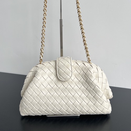 Bottega Veneta Lauren Clutch 보테가 베네타 로렌 클러치 체인백 아이보리 31.5cm