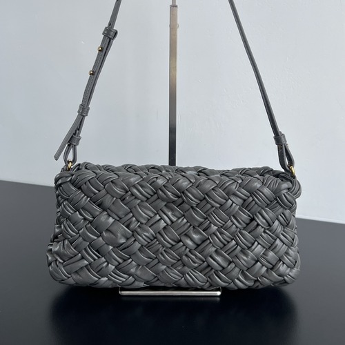 Bottega Veneta Kalimero Cha-Cha Bag 보테가 베네타 칼리메로 차차 숄더백 그레이 28.5cm