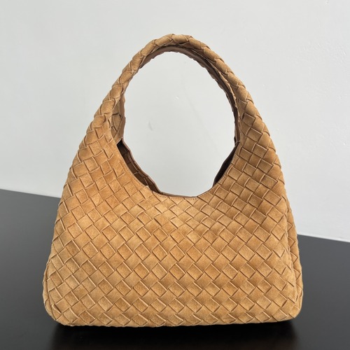Bottega Veneta Campana Intrecciato 844249V4SC09195 보테가 베네타 캄파나 인트레치아토 숄더백 오렌지브라운 33cm
