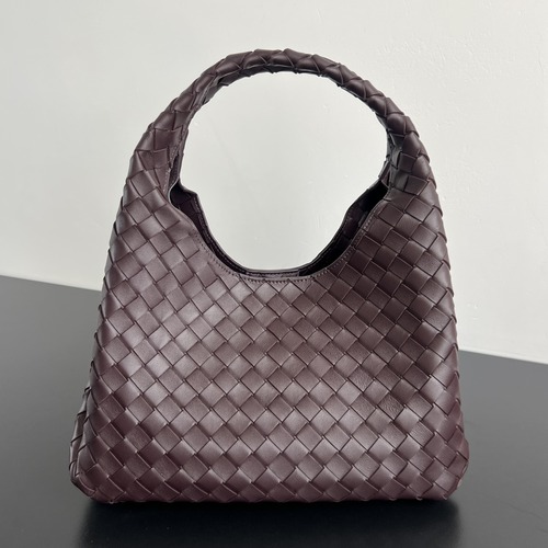 Bottega Veneta Campana Intrecciato 844249V4SC09195 보테가 베네타 캄파나 인트레치아토 숄더백 버건디 33cm