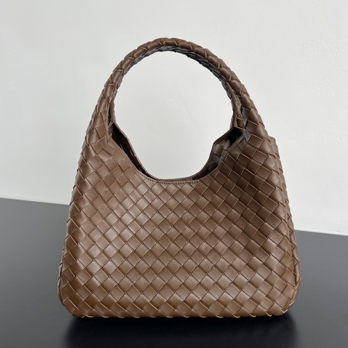 Bottega Veneta Campana Intrecciato 844249V4SC09195 보테가 베네타 캄파나 인트레치아토 숄더백 브라운 33cm