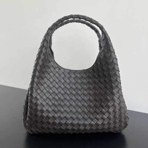 Bottega Veneta Large Campana 보테가 베네타 라지 캄파나 백 인트레치아토 나파가죽 다크브라운 39cm
