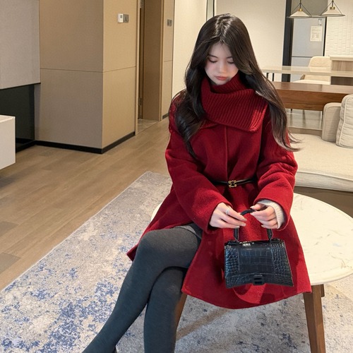 CELINE Paris Wool Blend Coat 셀린느 스타일 파리 울 블렌드 롱 코트
