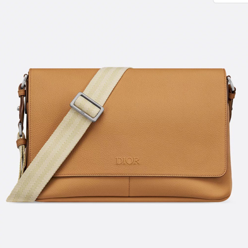Dior Privé Flap Messenger Bag 디올 프리베 플랩 메신저백 브라운 Dior Icons 카프스킨 33cm