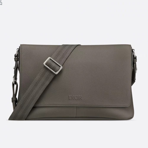 Dior Privé Flap Messenger Bag 디올 프리베 플랩 메신저백 카키 Dior Icons 카프스킨 33cm