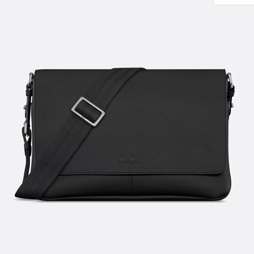Dior Privé Flap Messenger Bag 디올 프리베 플랩 메신저백 블랙 Dior Icons 카프스킨 33cm
