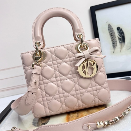 Dior Small Lady Dior My ABCDior Bag 디올 스몰 레이디 디올 마이 ABC디올 백 블러시 Cannage 카프스킨 20cm