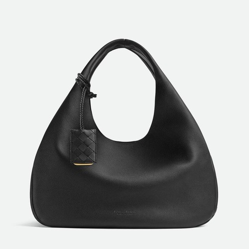Bottega Veneta Campana Large Hobo Bag 보테가 베네타 캄파나 라지 호보백 블랙 39CM