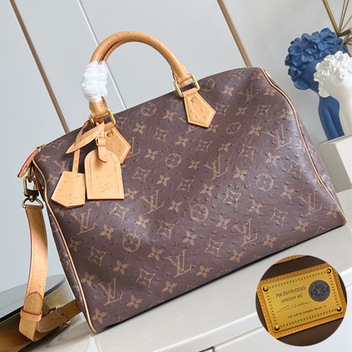 Louis Vuitton Speedy P9 Bandoulière 루이비통 모노그램 스피디 P9 반둘리에 40 위켄더 백 M24419 40cm