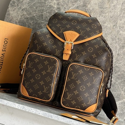 Louis Vuitton Montsouris Cargo Backpack 루이비통 몽수리 카고 백팩 모노그램 M14015 40cm