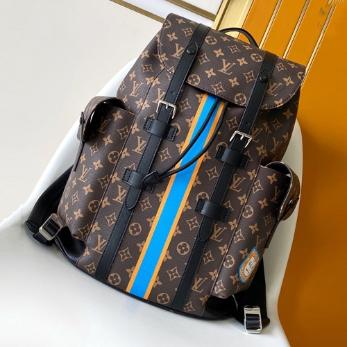 Louis Vuitton Christopher PM Backpack 루이비통 크리스토퍼 PM 백팩 M45419 브라운 41cm