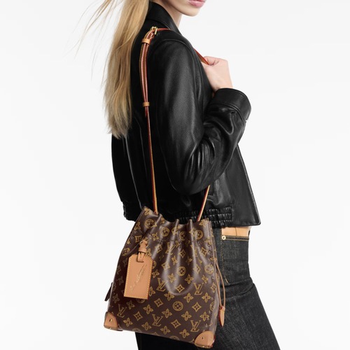 Louis Vuitton Noé Trunk 루이비통 노에 버킷백 M28103 모노그램 오리진 코팅 캔버스 탄 브라운 27cm
