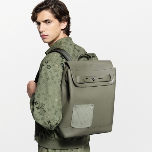 Louis Vuitton Steamer Backpack 루이비통 스티머 백팩 LV Touch 카우하이드 레더 M26852 39cm