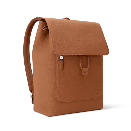 Louis Vuitton Steamer Backpack 루이비통 스티머 백팩 LV Touch 카우하이드 레더 M26852 브라운 39cm