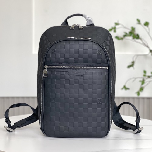 Louis Vuitton Discovery Backpack 루이비통 디스커버리 백팩 N45287 다미에 앙피니 오닉스 레더 42cm