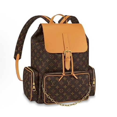 Louis Vuitton Bosphore Backpack 루이비통 보스포어 백팩 M44658 모노그램 코티드 캔버스 & 카우하이드 트림 45cm