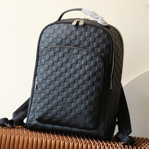 Louis Vuitton Avenue Backpack 루이비통 애비뉴 백팩 M30977 다미에 그라파이트 엠보싱 코티드 캔버스 & 카우하이드 트림 40cm