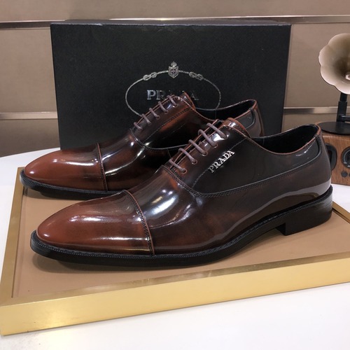 Prada Men Leather Oxford Shoes 프라다 남성 가죽 옥스포드 슈즈