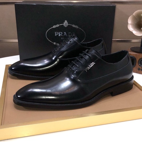 Prada Men Leather Oxford Shoes 프라다 남성 가죽 옥스포드 슈즈 블
