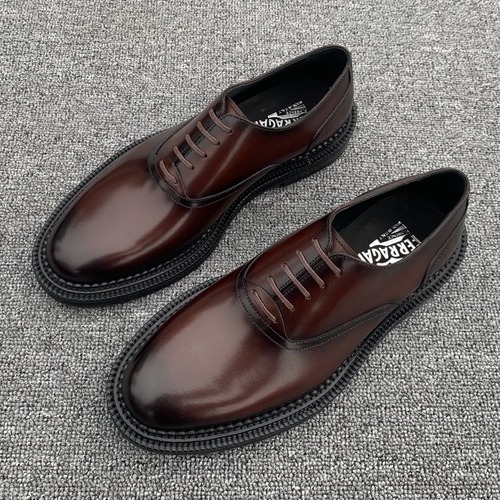 Salvatore Ferragamo Men Leather Oxford Shoes 살바토레 페라가모 남성 가죽 옥스포드 슈즈