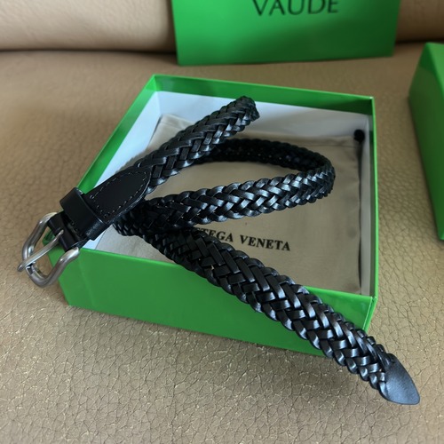 Bottega Veneta Intrecciato Braided 보테가 베네타 인트레치아토 브레이디드 레더 벨트 2cm