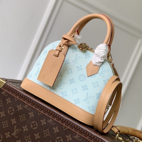 Louis Vuitton Louis Vuitton 루이비통 알마 BB 모노그램 오리진 블루 쿠리에 M27526 23.5cm