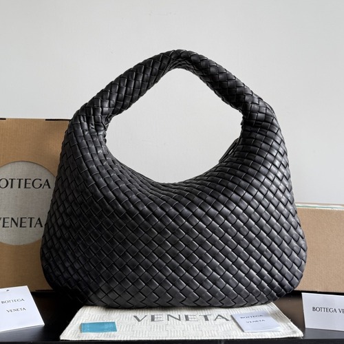 Bottega Veneta Intrecciato Nappa Medium Top Handle 보테가 베네타 인트레치아토 나파 미디엄 탑핸들 백 블랙 44cm
