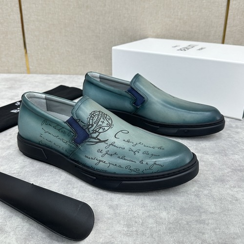 Berluti Playtime Palermo Leather Loafers 벨루티 플레이타임 팔레르모 레더 로퍼 커스텀 한정판 민트