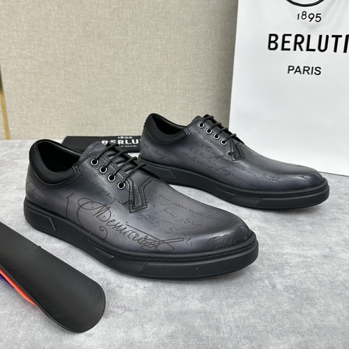 Berluti Playtime Palermo Leather Loafers 벨루티 플레이타임 팔레르모 레더 로퍼 커스텀 한정판 블랙
