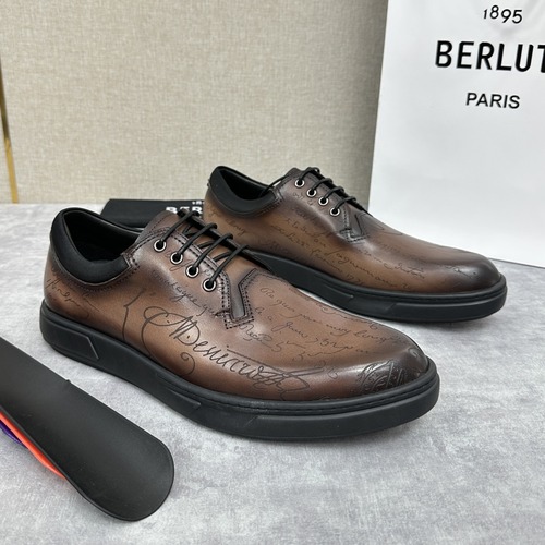 Berluti Playtime Palermo Leather Loafers 벨루티 플레이타임 팔레르모 레더 로퍼 커스텀 한정판 브라운