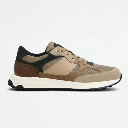 TODS Inspired Sporty Leather Low Top Sneaker 토즈 스포티 레더 로우탑 스니커즈 커스텀 한정판 블랙 브라운
