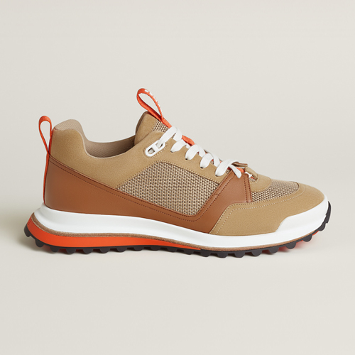 Hermes Inspired Leader Technical Sneaker 에르메스 리더 테크니컬 스니커즈 브라운 오렌지