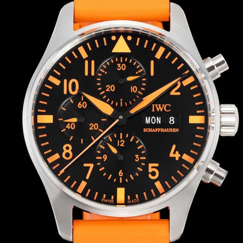 IWC Pilot’s Watch Chronograph 43 APXGP Edition IWC 파일럿 워치 크로노그래프 43 APXGP 에디션 오렌지