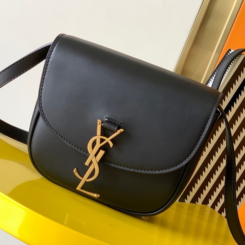 SAINT LAURENT Kaia Small Crossbody Bag 생로랑 카이아 스몰 크로스바디 백 블랙 619740 18CM