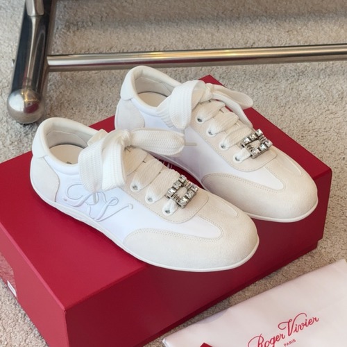 Roger Vivier Viv’ Run Strap Sneaker 로저 비비에 비브 런 스트랩 스니커즈 화이트